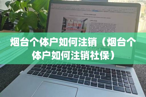 烟台个体户如何注销（烟台个体户如何注销社保）