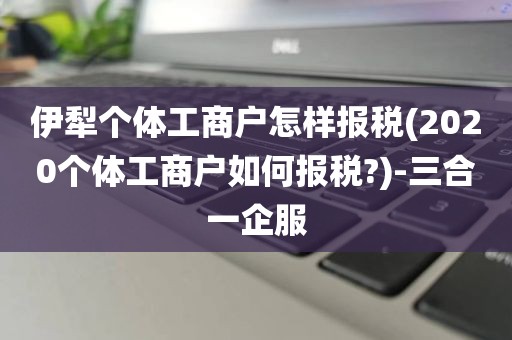 伊犁个体工商户怎样报税(2020个体工商户如何报税?)-三合一企服
