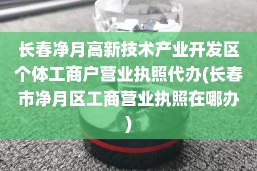 长春净月高新技术产业开发区个体工商户营业执照代办(长春市净月区工商营业执照在哪办)